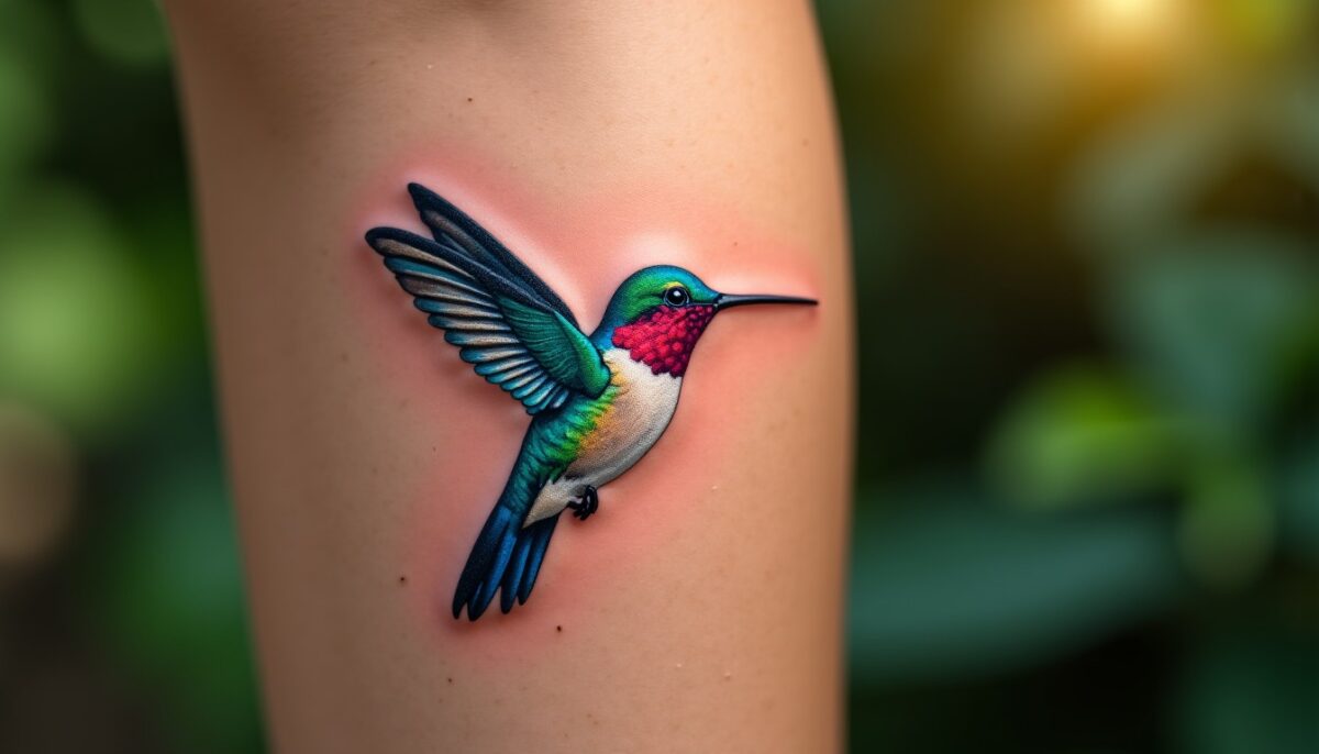 Tatouage colibri : signification, symboles et styles selon couleurs et cultures, pour choisir