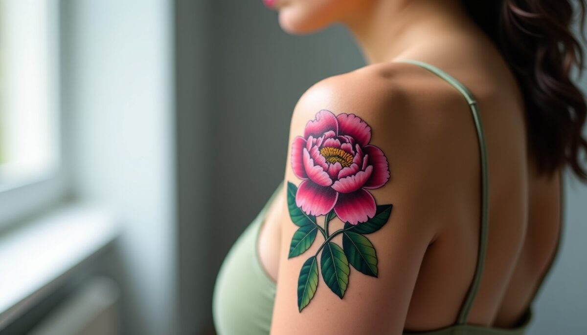 Tatouage pivoine : signification, couleurs et styles pour choisir un sens qui vous ressemble